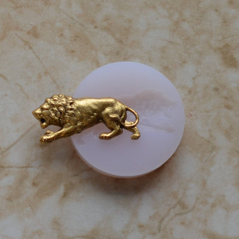 Lion Silicone Mold, Animal Silicone Mold, Resin, Clay, Epoxy, food grade, Chocolate molds, Resin, Clay, dogs, cats, fish, birds  A460