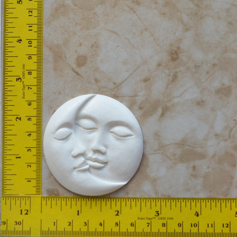 Sun and Moon Face Silicone Mold, Jewelry, Resin, clay, Pendant, Necklace, hung on a chain, Charms, brooch, bracelets, symbol, G413