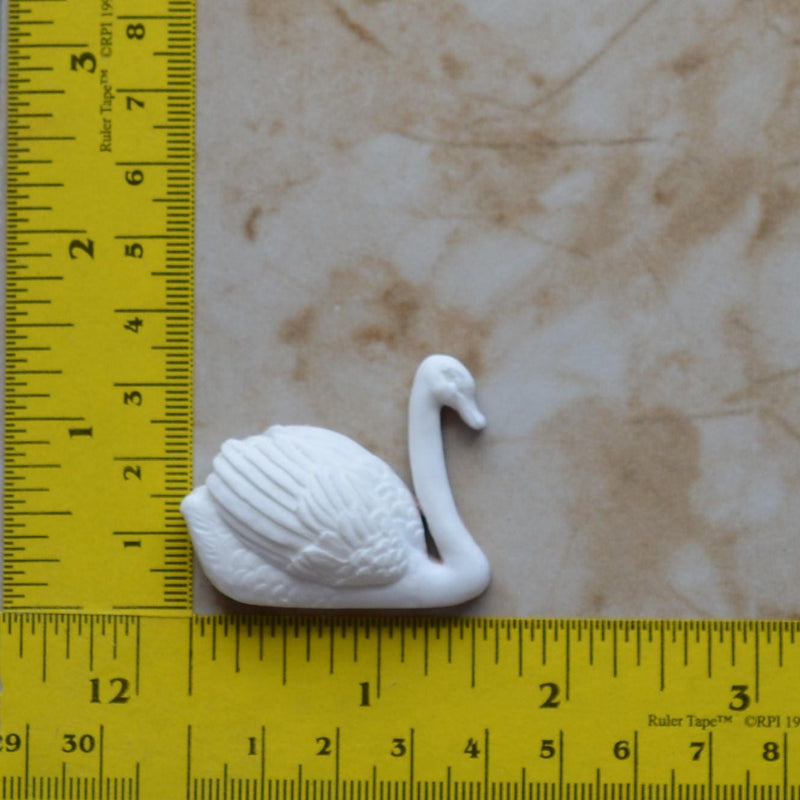 Swan Right facing Silicone Mold, Birds, Resin Birds mold, Clay, Epoxy Birds molds, food grade Birds mold, songbirds, Sea birds, A474