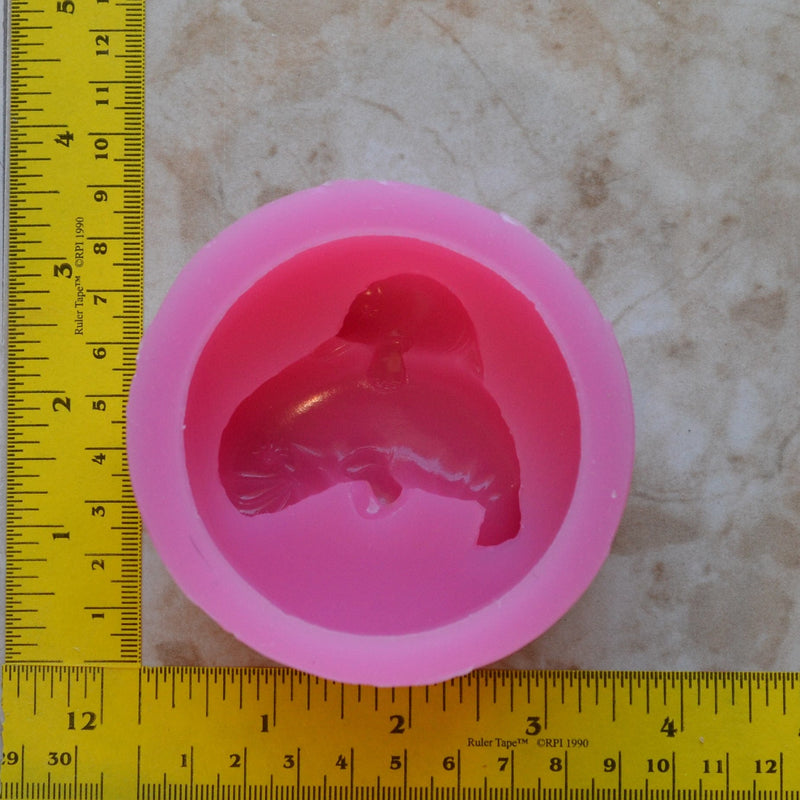 Manatee Soap mold, Silicone Soap Mold, Soap mold, Soap, Round molds, Square molds, Rectangular mold, Octagon, Soaps S-132