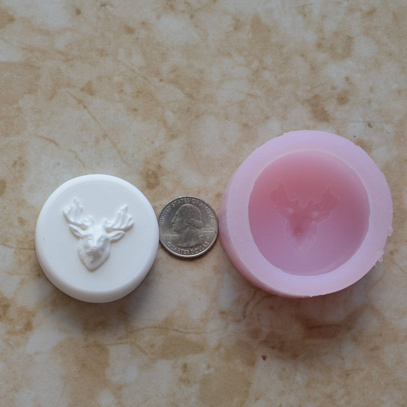 Deer Soap Mold  Silicone, Silicone Soap Mold, Soap mold, Soap, Round molds, Square molds, Rectangular mold, Octagon, Soaps, SM183