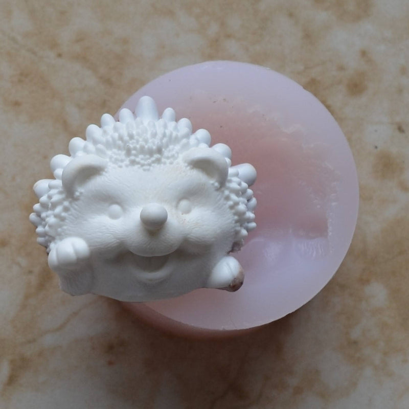 Hedgehog Silicone Mold, Animal Silicone Mold, Resin, Clay, Epoxy, food grade, Chocolate molds, Resin, Clay, dogs, cats, fish, birds  A456