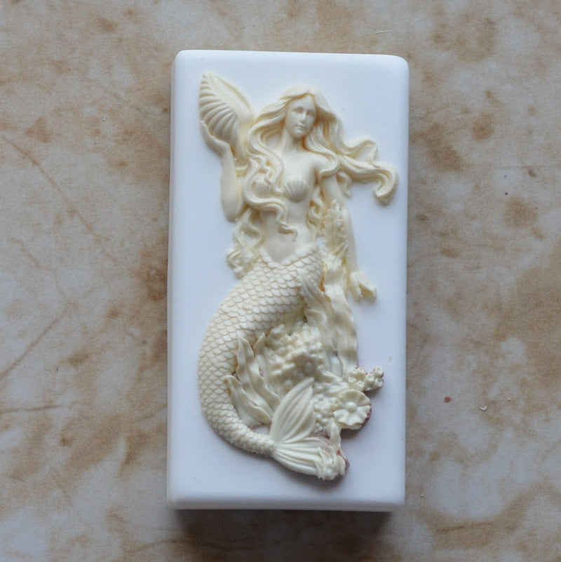 Mermaid Soap Mold Silicone, Silicone Soap Mold, Soap mold, Soap, Round molds, Square molds, Rectangular mold, Octagon, Soaps, S-127