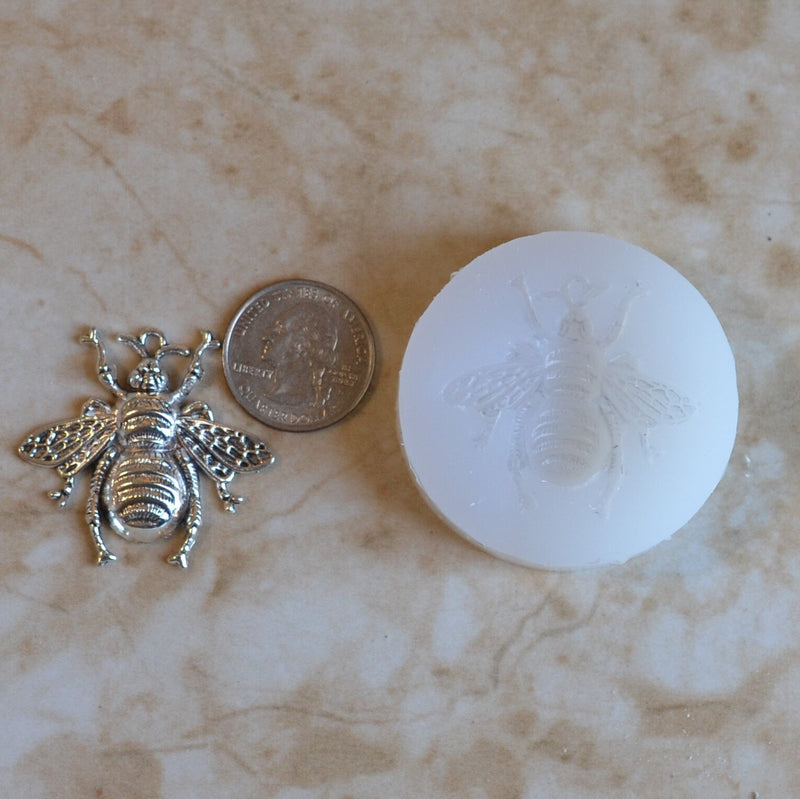 Bee Silicone Mold, Molds, Bees, Resin, Worker, Queen, Drone, honeybee, Bumblebee, Bee colony, Clay mold, Epoxy, food grade, Chocolate A490