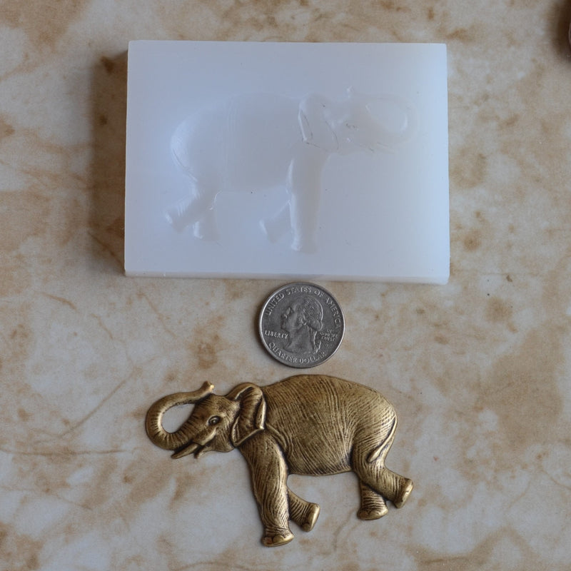 Elephant Silicone Mold, Animal Silicone Mold, Resin, Clay, Epoxy, food grade, Chocolate molds, Resin, Clay, dogs, cats, fish, birds A500
