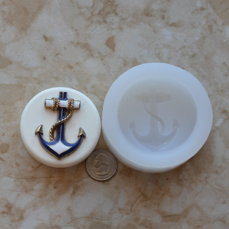 Anchor Silicone Mold, Silicone Soap Mold, Soap mold, Soap, Round molds, Square molds, Rectangular mold, Octagon, Soaps  S-147