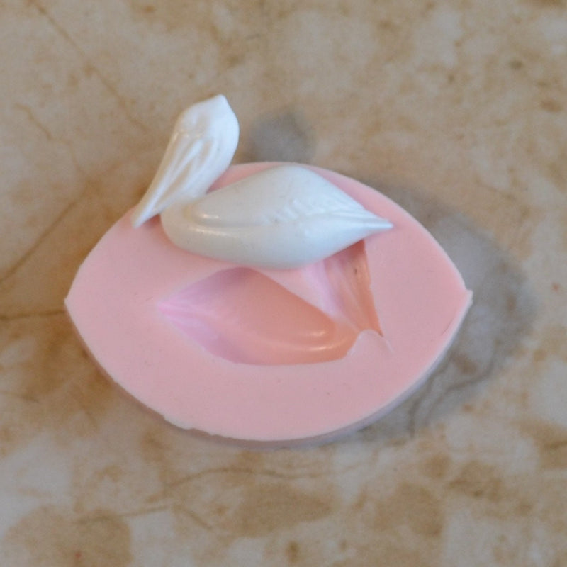 Pelican Silicone Mold, Birds, Resin Birds mold, Clay Birds mold, Epoxy Birds molds, food grade, songbirds, Sea birds, Chocolate  A504