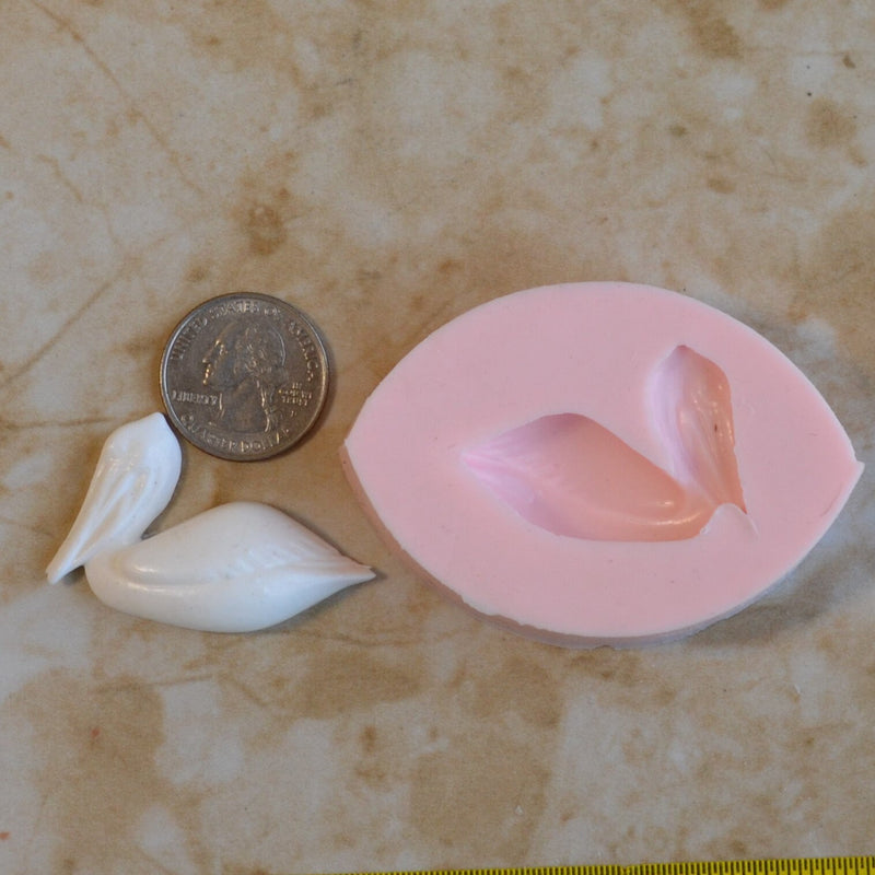 Pelican Silicone Mold, Birds, Resin Birds mold, Clay Birds mold, Epoxy Birds molds, food grade, songbirds, Sea birds, Chocolate  A504