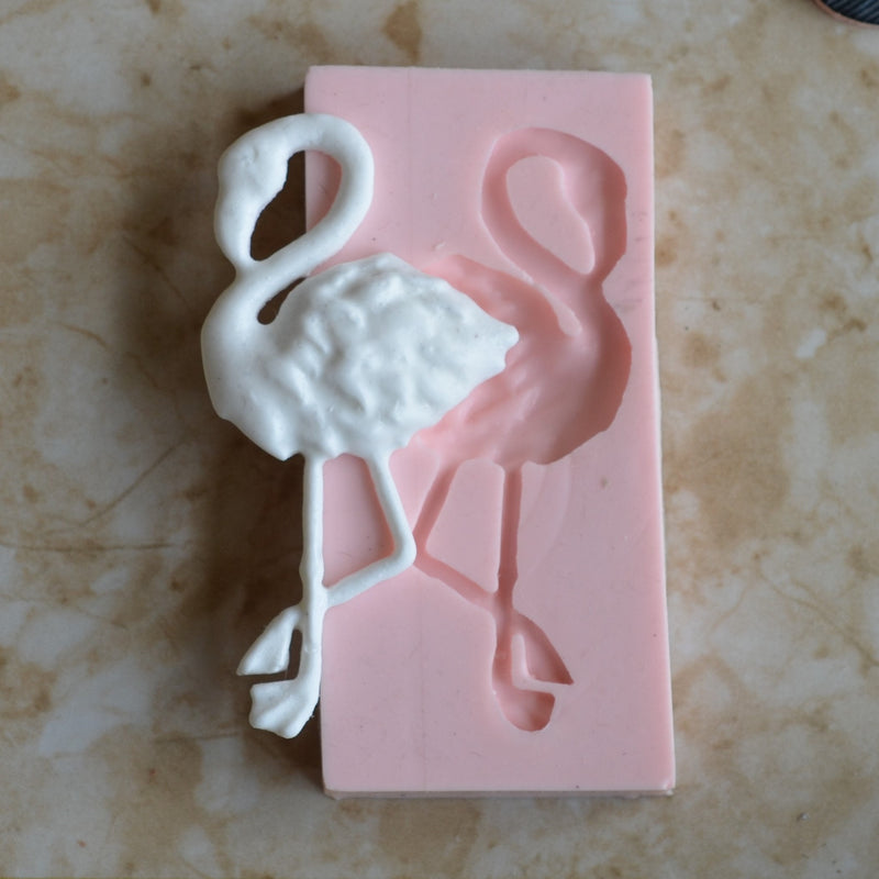 Flamingo Silicone Mold, Birds, Resin Birds mold, Clay, Epoxy Birds molds, food grade Birds mold, songbirds, Sea birds, Chocolate  A505