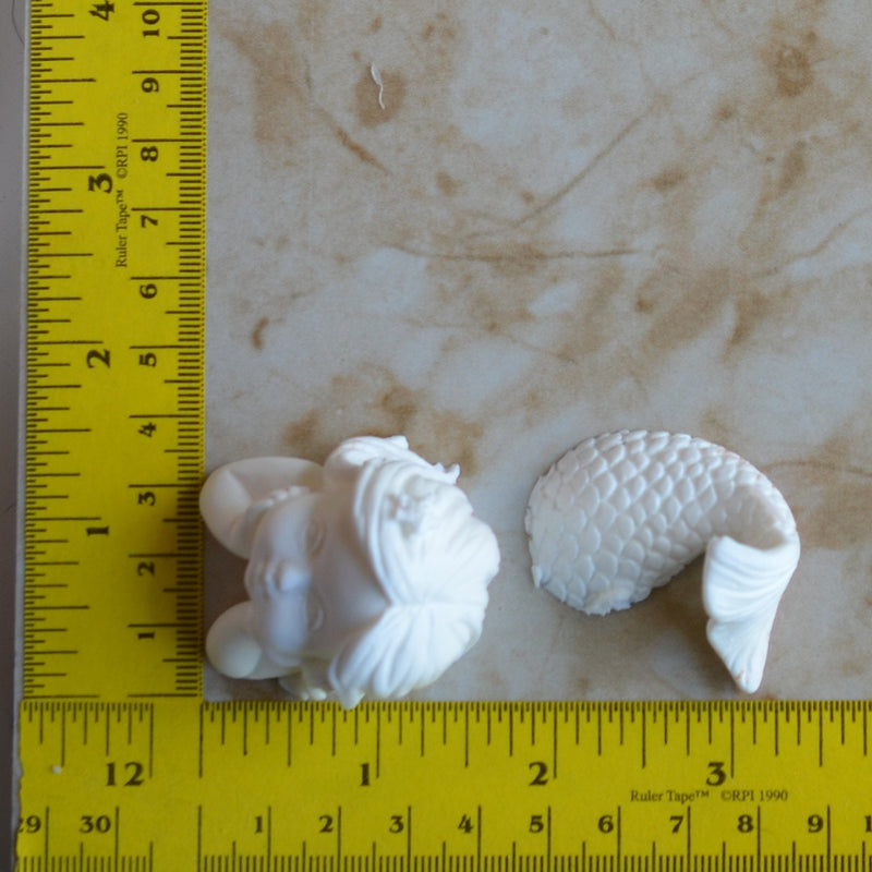 Mermaids Head and Tail Mold Silicone, Mermaid, Mermaids, aquatic creature, Shipwrecks, Folklore, Fairy tales, Clay mold, Epoxy molds,  N480