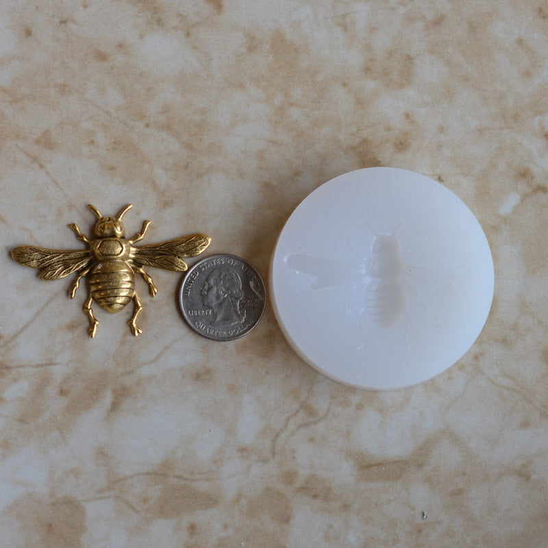 Bee Silicone Mold, Molds, Bees, Resin, Worker, Queen, Drone, honeybee, Bumblebee, Bee colony, Clay mold, Epoxy, food grade, Chocolate A497