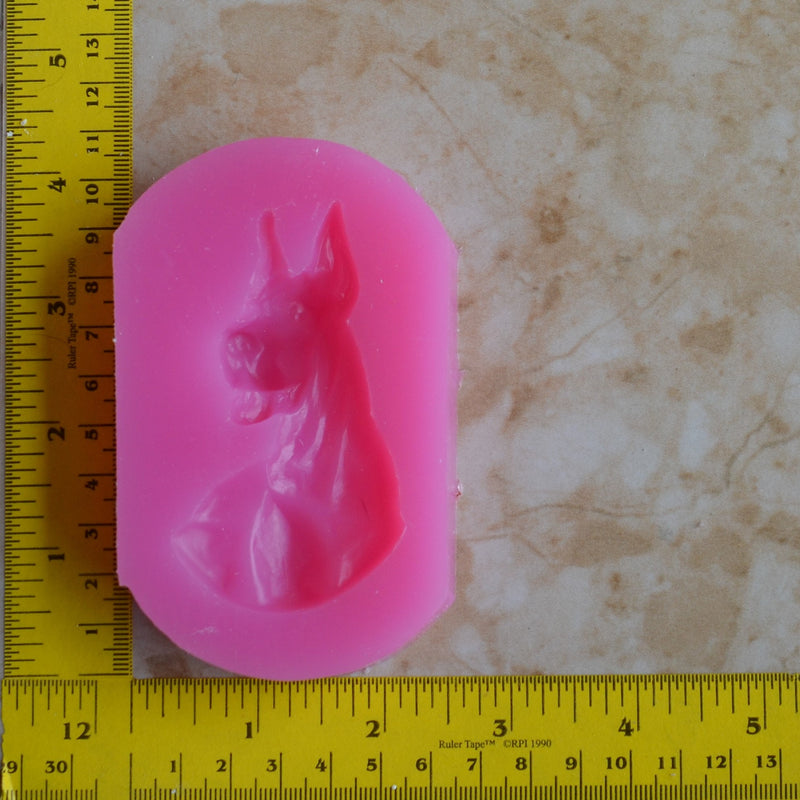 Great Dane Silicone Mold, Animal Silicone Mold, Resin, Clay, Epoxy, food grade, Chocolate molds, Resin, Clay, dogs,  A535