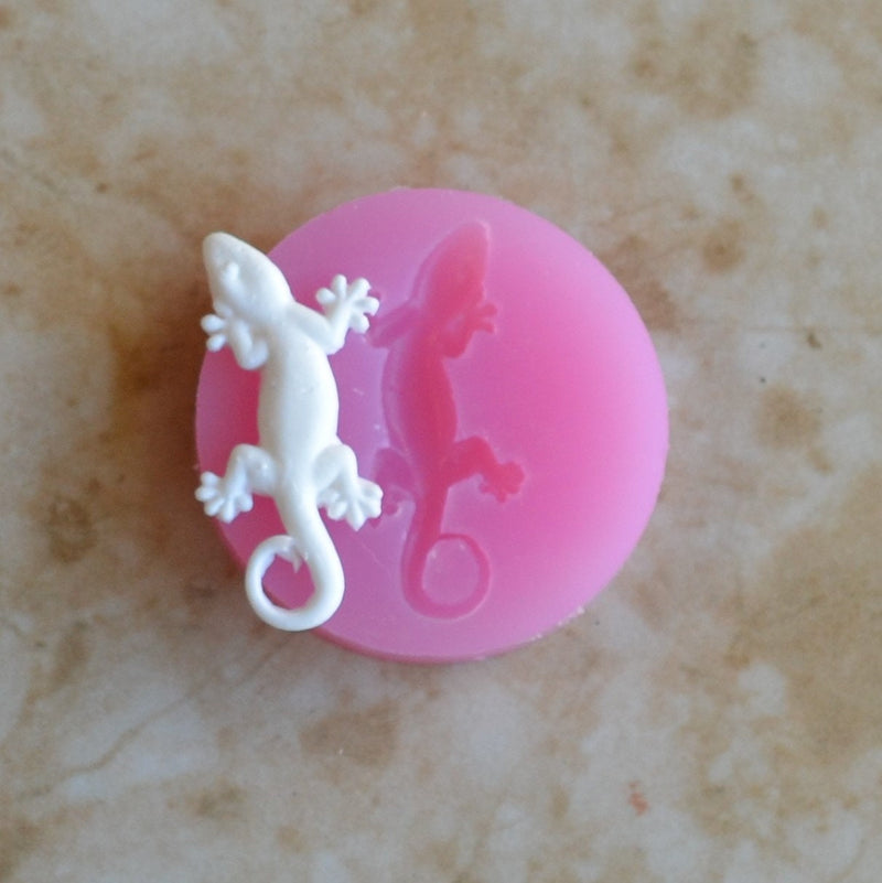 Gecko Lizard Silicone Mold, Animal Silicone Mold, Resin, Clay, Epoxy, food grade, Chocolate molds, Resin, Clay, dogs, cats, fish, A527