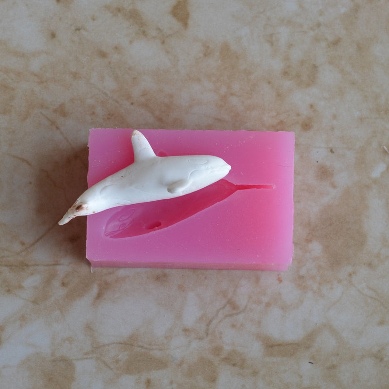 Killer Whale, Orca, Silicone Mold, Fish, resin, Fish, Clay, Epoxy, food grade, Ocean fish, deepwater fish, Chocolate, freshwater fish N541-1