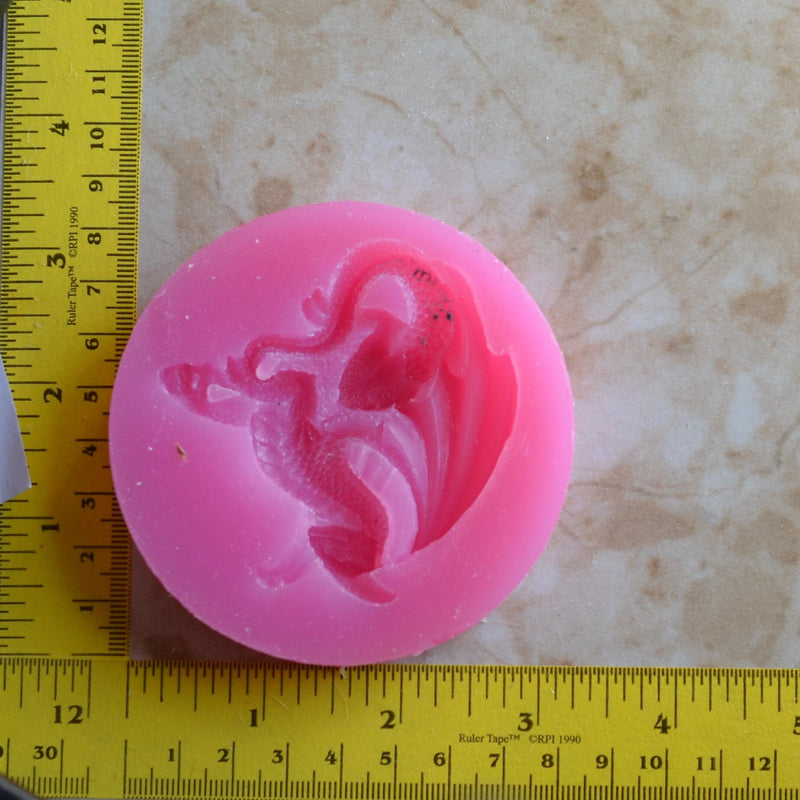 Dragon Silicone Mold, Dragon, Resin, Clay, Epoxy, food grade, Dragons, Chocolate, reptilian legendary, Mythological creatures,  A156