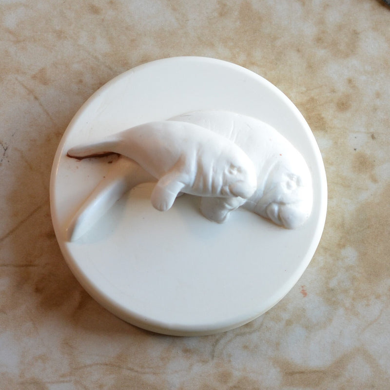 Manatee Soap mold, Silicone Soap Mold, Soap mold, Soap, Round molds, Square molds, Rectangular mold, Octagon, Soaps S-30