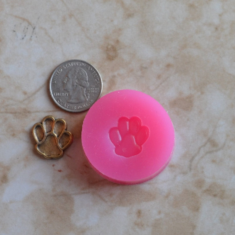 Dogs Paw Silicone Mold, Animal Silicone Mold, Resin, Clay, Epoxy, food grade, Chocolate molds, Resin, Clay, dogs, cats, fish, birds A124