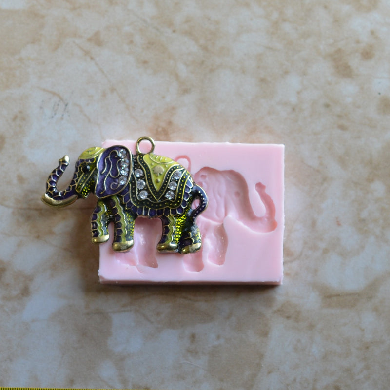 Elephant Silicone Mold, Animal Silicone Mold, Resin, Clay, Epoxy, food grade, Chocolate molds, Resin, Clay, dogs, cats, fish, birds  A103