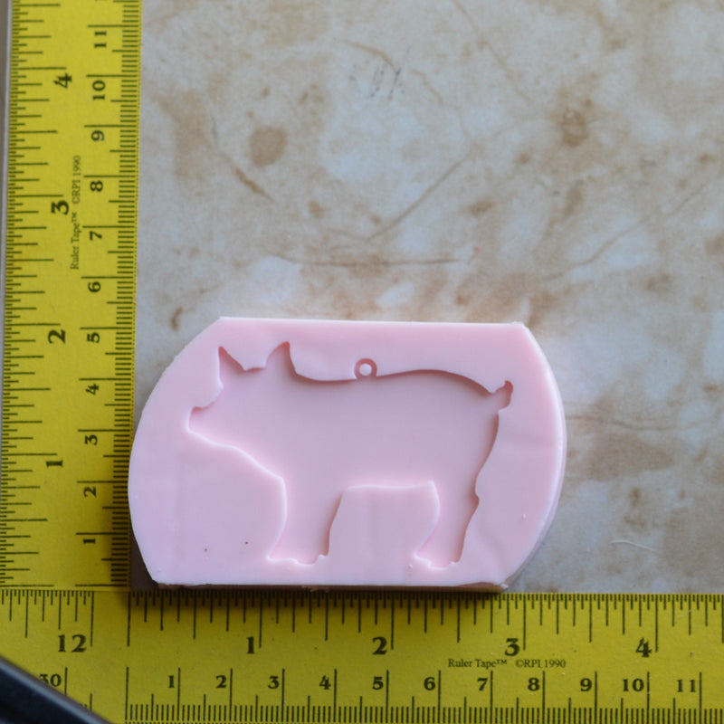 Pig Silicone Mold, Silicone, Animal Silicone Mold, Resin, Clay, Epoxy, food grade, Chocolate molds, Resin, Clay, dogs, cats, fish, A567