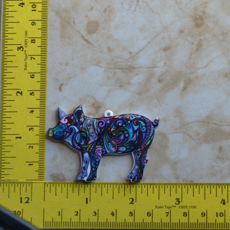 Pig Silicone Mold, Silicone, Animal Silicone Mold, Resin, Clay, Epoxy, food grade, Chocolate molds, Resin, Clay, dogs, cats, fish, A567