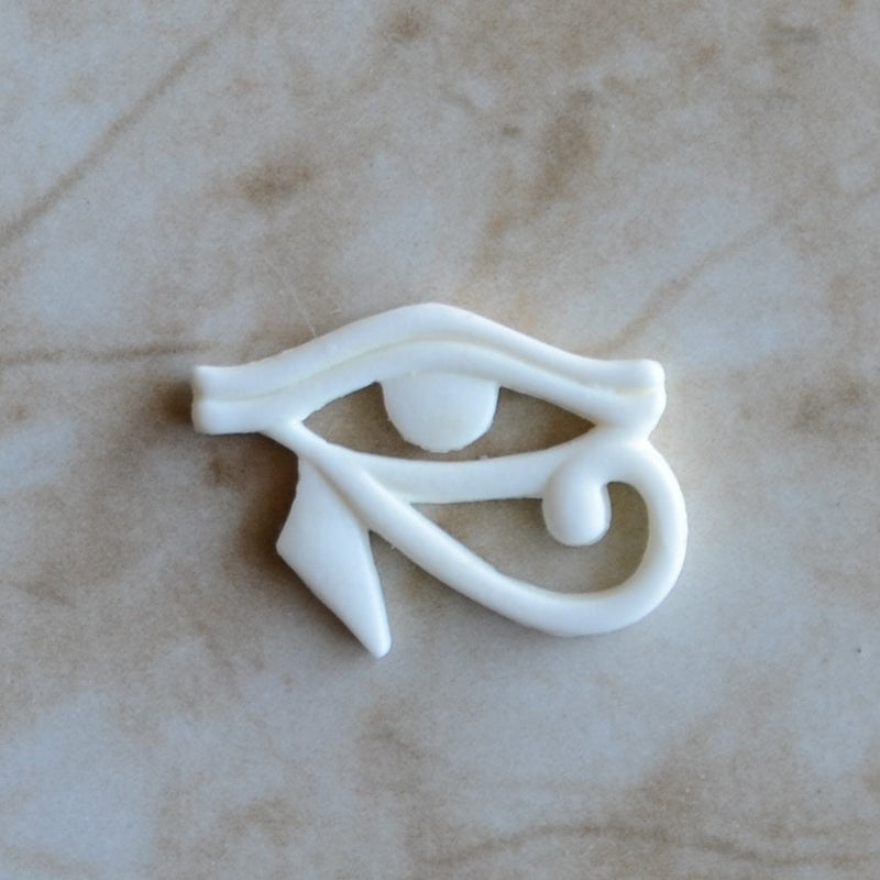 Egyptian Eye of Horus without loop Silicone Mold, Jewelry, Pendant, Necklace, Charms, bracelets, symbol, design, earrings,  G355-1