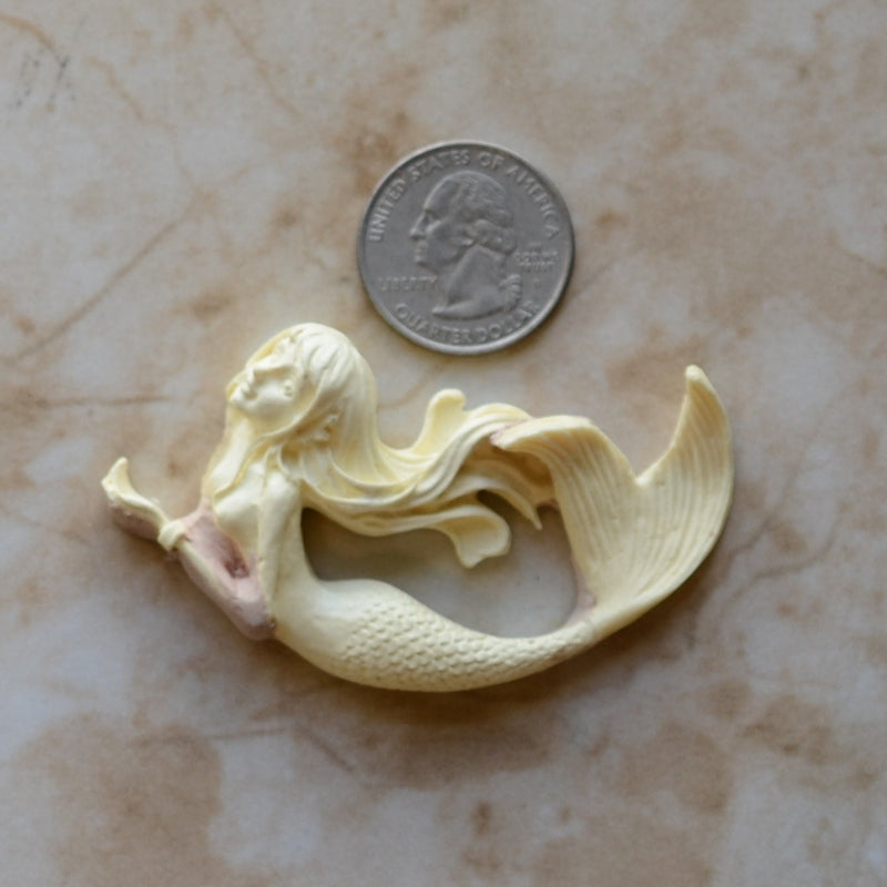 Mermaid Silicone Mold, Mermaid, Mermaids, aquatic creature, Shipwrecks, Folklore, Fairy tales, Clay mold, Epoxy molds, Nautical mold N418