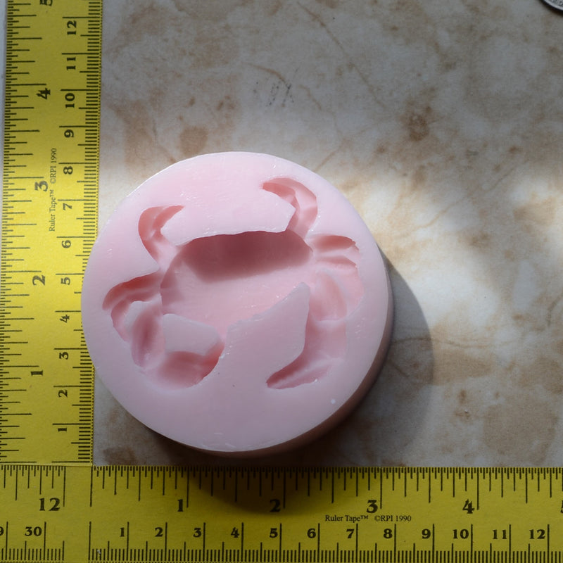 Crab Silicone Mold, crab, Animal Silicone Mold, Resin, Clay, Epoxy, food grade, Chocolate molds, Resin, Clay, dogs, cats, fish,   A523-2