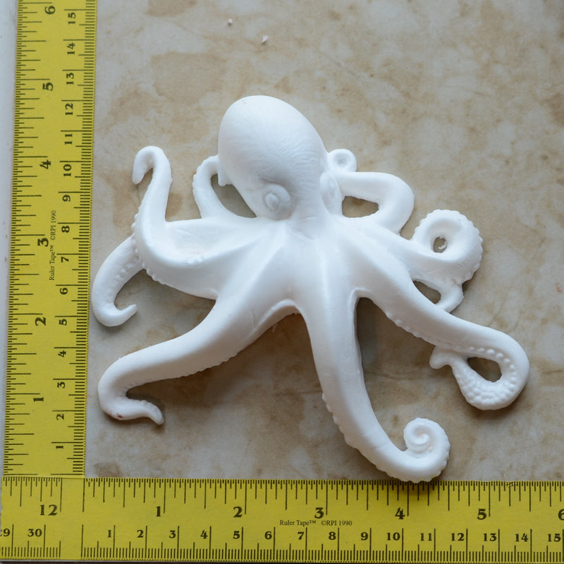 Lg Octopus mold, Octopus, Resin Octopus mold, Clay octopus mold, Epoxy octopus molds, food grade octopus mold, Chocolate molds, A569-2