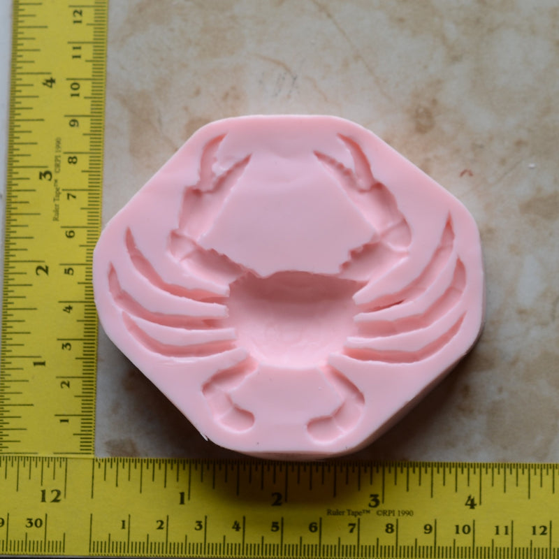 Crab Silicone Mold, Animal Silicone Mold, Resin, Clay, Epoxy, food grade, Chocolate molds, Resin, Clay, dogs, cats, fish, birds A570