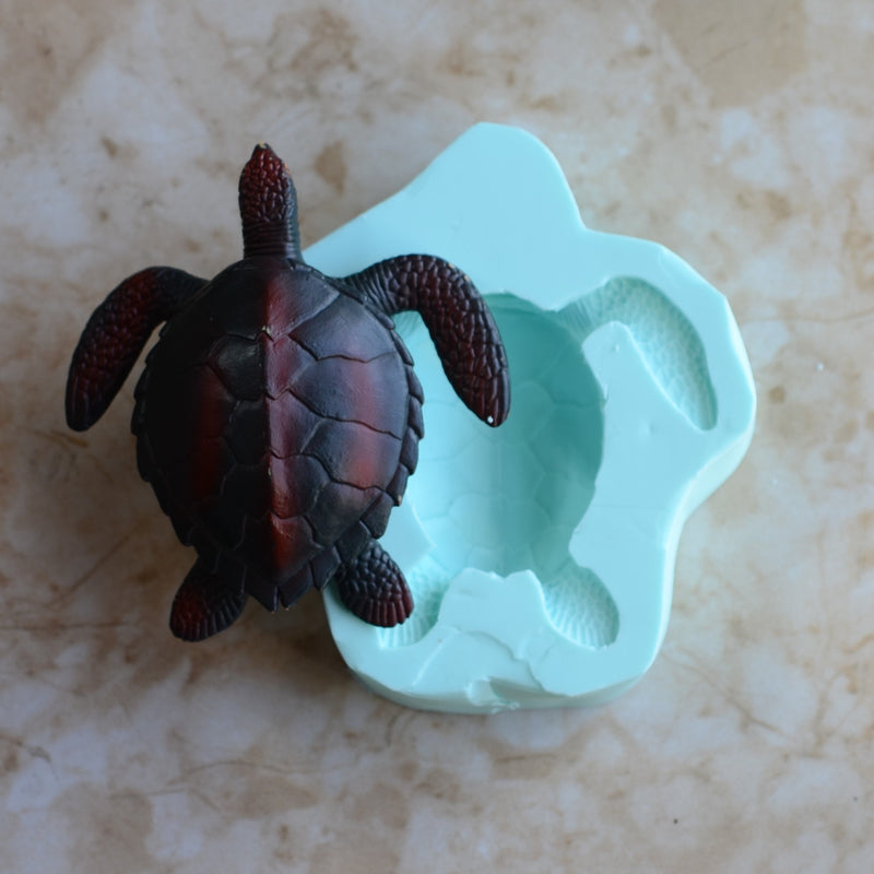 Turtle silicone mold, Resin mold, Clay mold, Epoxy molds, Sea turtle, turtles, Nautical molds, beach, ocean, nautical, sea, animal, N548