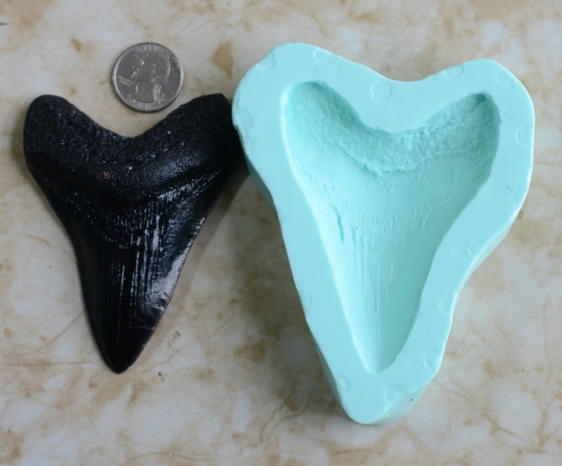 Shark tooth mold, megalodon, Shark, Shark teeth, Resin mold, Clay mold, Epoxy, molds, Ocean, Sea, Nautical, food grade, Chocolate mold N552