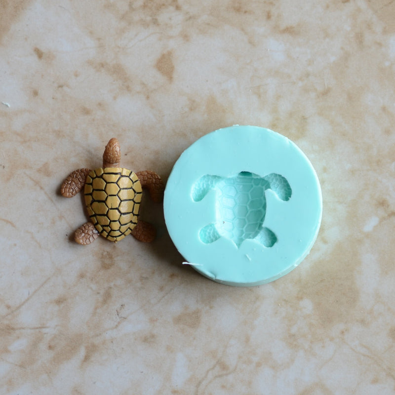 Turtle silicone mold, Resin mold, Clay mold, Epoxy molds, Sea turtle, turtles, Nautical molds, beach, ocean, nautical, sea, animal A596