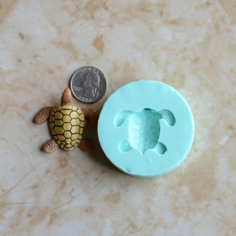 Turtle silicone mold, Resin mold, Clay mold, Epoxy molds, Sea turtle, turtles, Nautical molds, beach, ocean, nautical, sea, animal A596