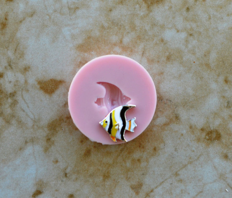 Fish Silicone Mold, resin, Fish, Clay, Epoxy, food grade mold, Ocean fish, deepwater fish, Chocolate, Candy, Cake, freshwater fish N117