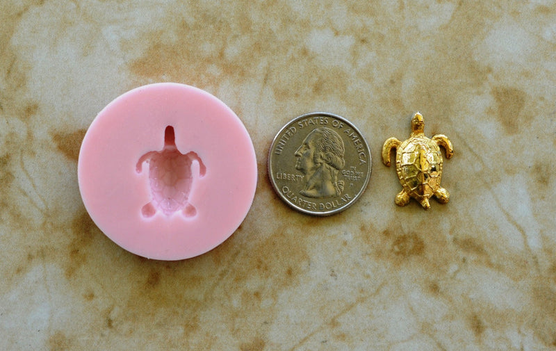 Turtle silicone mold, Resin mold, Clay mold, Epoxy molds, Sea turtle, turtles, Nautical molds, beach, ocean, nautical, sea, animal,N132