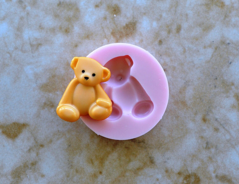 Bear Silicone Mold, Animal Silicone Mold, Resin, Clay, Epoxy, food grade, Chocolate molds, Resin, Clay, dogs, cats, fish, birds  A128