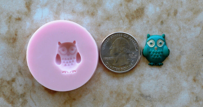 Owl Silicone Mold, Birds, Resin Birds mold, Clay, Epoxy Birds molds, food grade Birds mold, songbirds, Sea birds, Chocolate A127