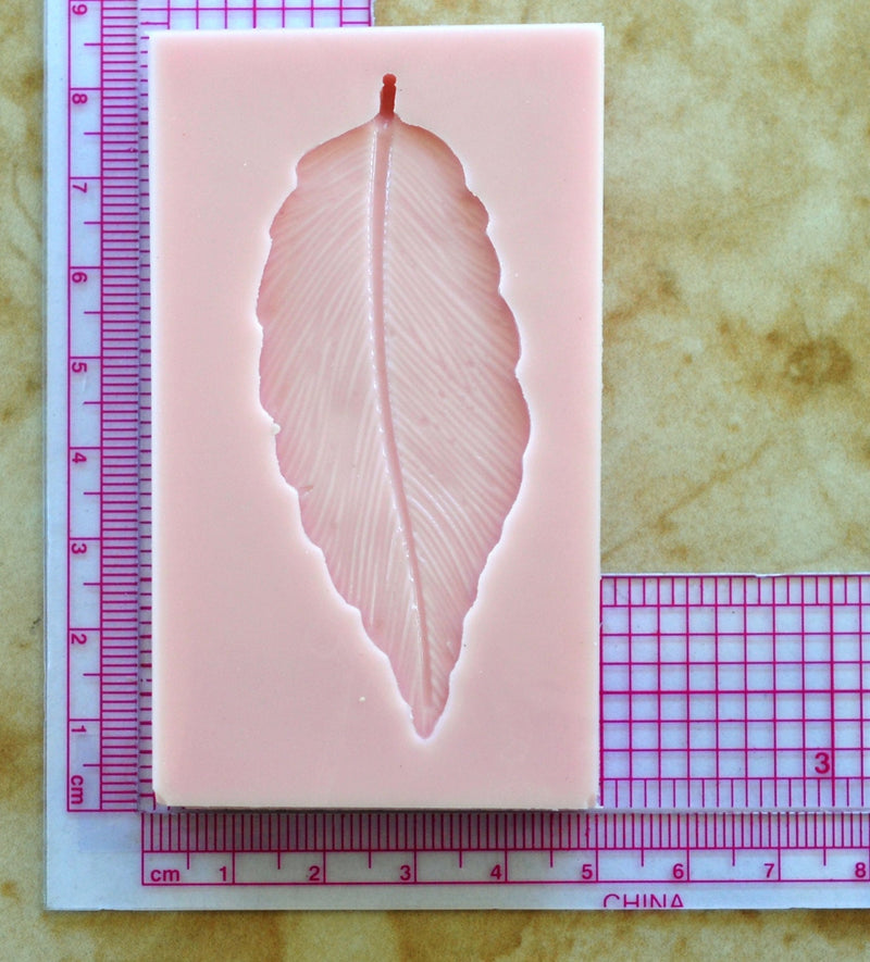 Feather Flexible Silicone Mold, Vegetation, Flowers, silicon mold, Clay mold, Epoxy molds, food grade, Chocolate G133