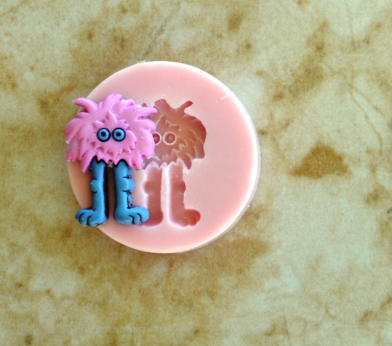 Gremlin Silicone Mold, Molds, Halloween, Monsters, Jewelry, Resin, clay, Pendant, Necklace, hung on a chain, Charms, brooch, bracelets, G141