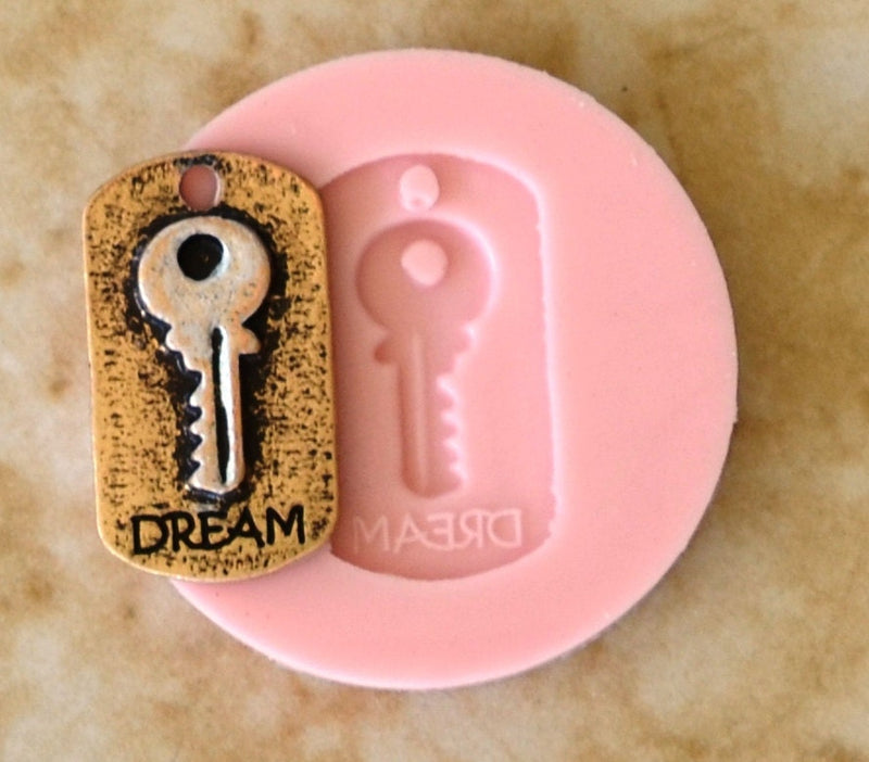 Keys Silicone Mold, Jewelry, Resin, clay, Pendant, Necklace, hung on a chain, Charms, brooch, bracelets, symbol, earrings,  G154