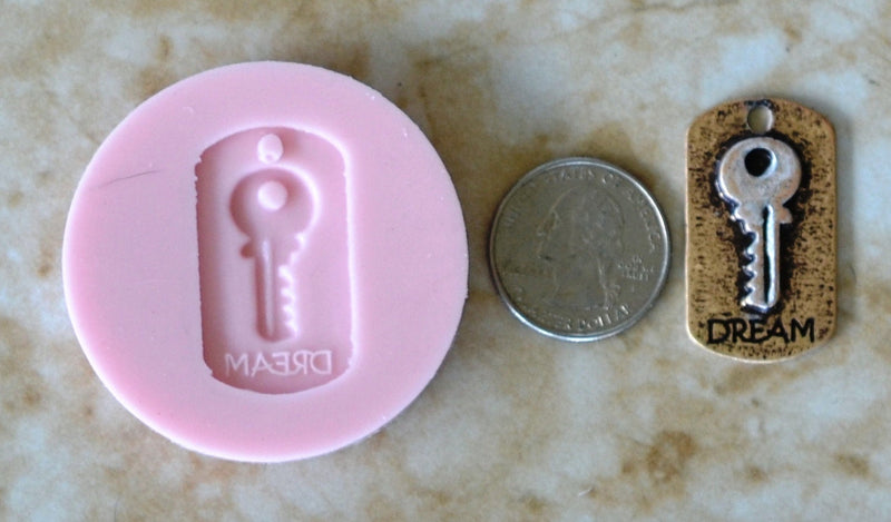 Keys Silicone Mold, Jewelry, Resin, clay, Pendant, Necklace, hung on a chain, Charms, brooch, bracelets, symbol, earrings,  G154