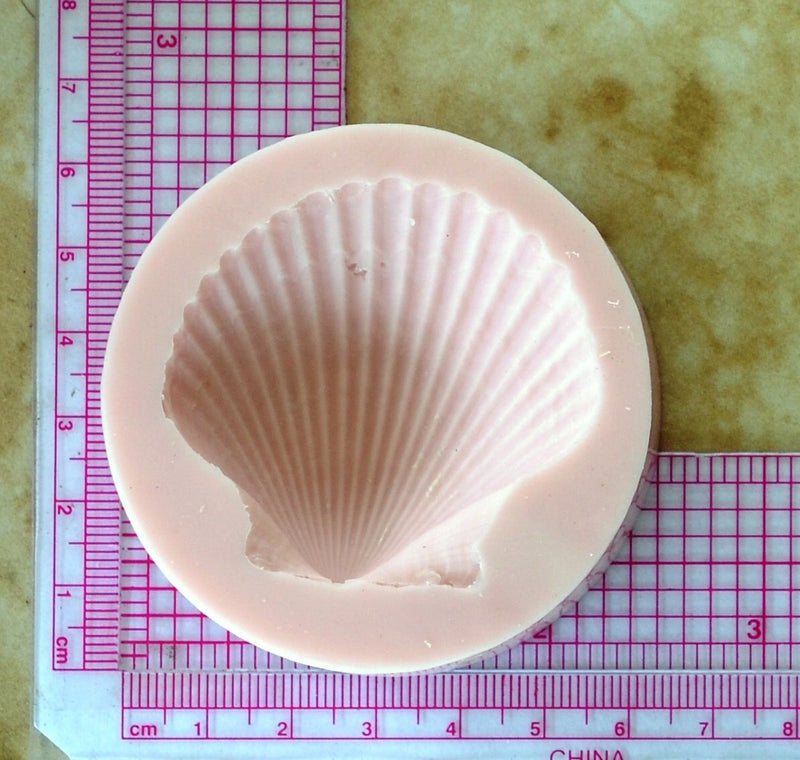 Shell Silicone Mold, Epoxy, Beach, Nautilus, Scallop, Chocolate molds, ocean, seashells, Scallop, sand dollar, shell shop  N150-1